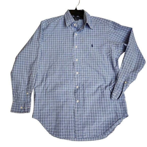 Polo Ralph Lauren Classic Fit Button Down Shirt Office Work Sz 15.5‎ - Picture 2 of 7